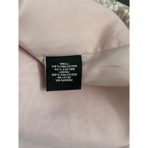 Victoria Beckham for Target Sleeveless Sheath Dress Size X-Small Pink & White - Picture 5 of 5